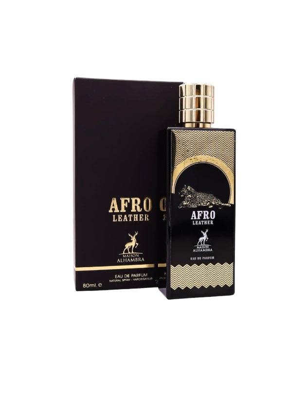 Afro Leather EDP 80 Ml Perfume For Unisex By Maison Alhambra