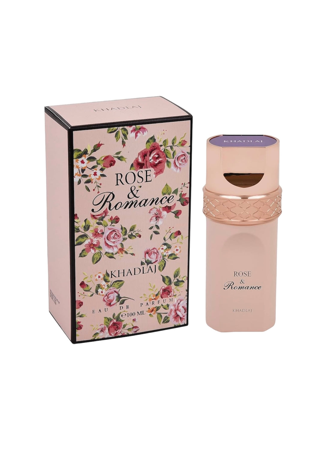 Rose and Romance Eau De Parfum Spray Scent For Women 100Ml by KHADLAJ