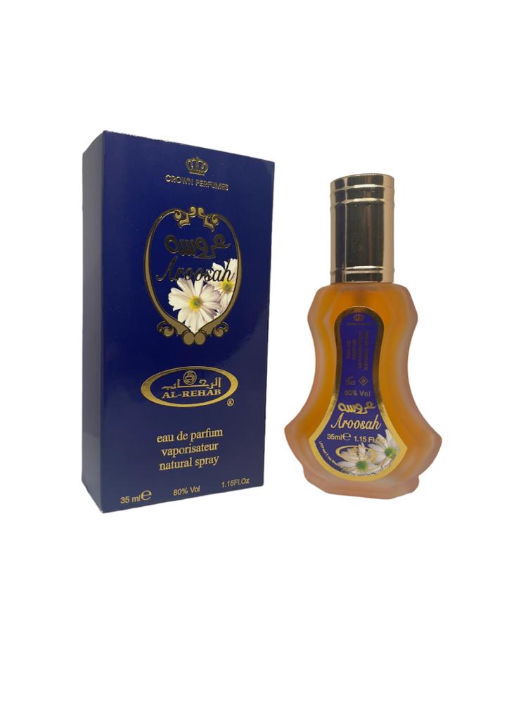 Aroosah - Eau De Perfume Natural Spray - 35 ml (1.15 fl. oz) by Al-Rehab