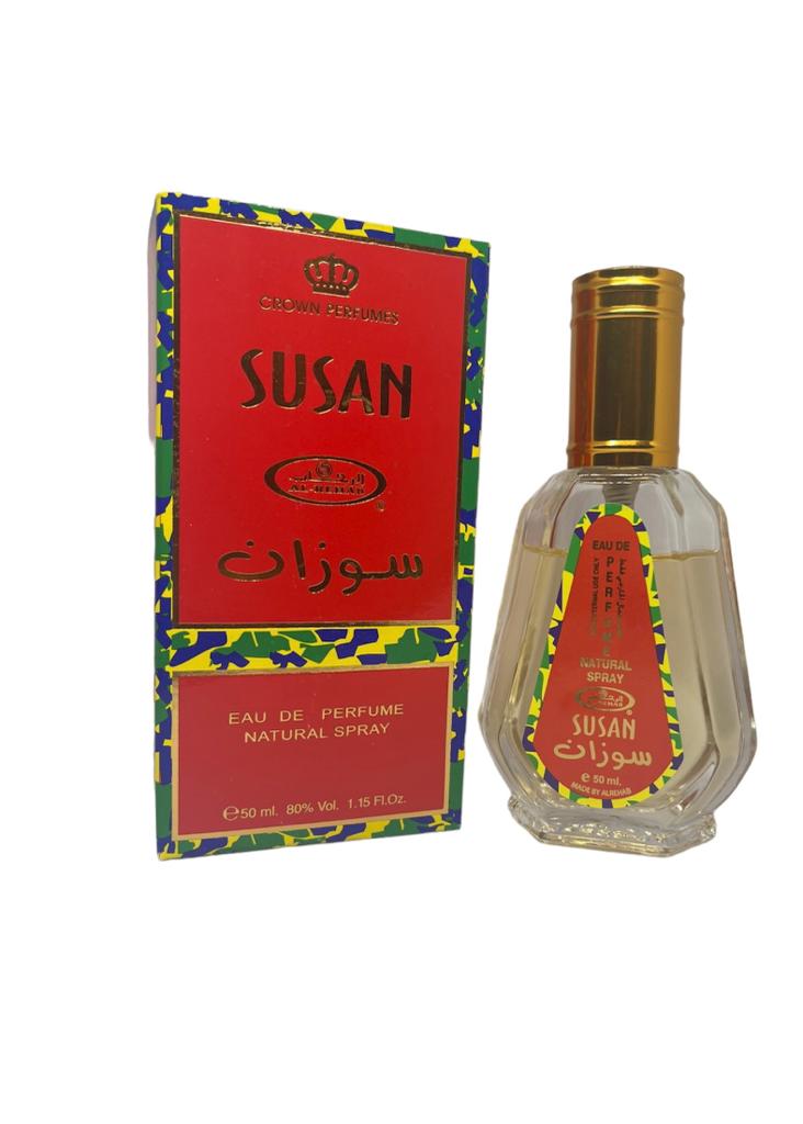 Susan - Eau De Perfume Natural Spray - 50 ml (1.65 fl. oz) by Al-Rehab-