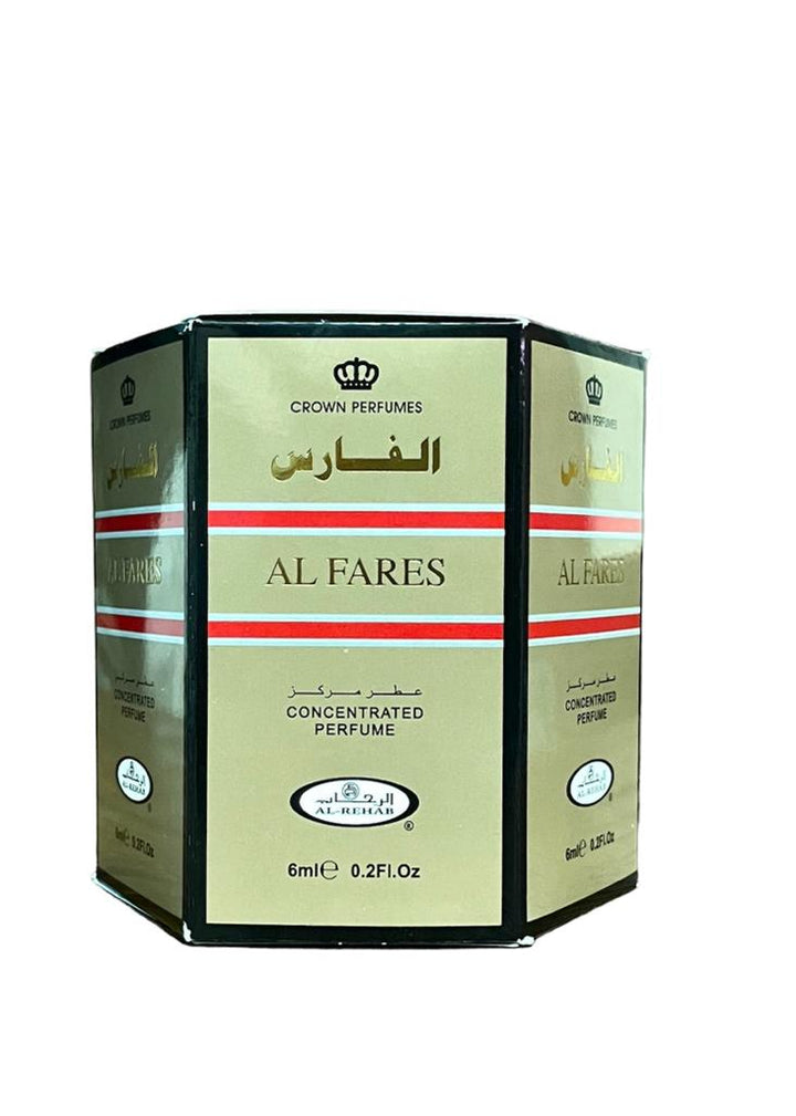 AL-FARES by Al-Rehab Concentrated Perfume Oil Roll-on