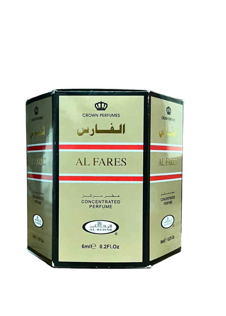 AL-FARES by Al-Rehab Concentrated Perfume Oil Roll-on – Aroma Glam