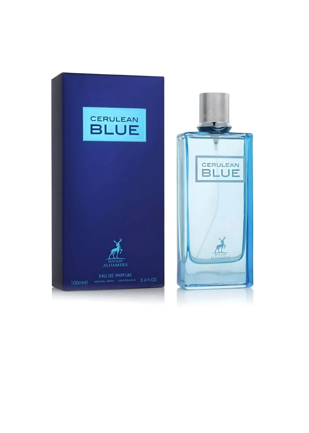 Cerulean Blue Perfume By Maison Alhambra LUXURY 100 ML 3.4 FL OZ - ORIGINAL- UAE