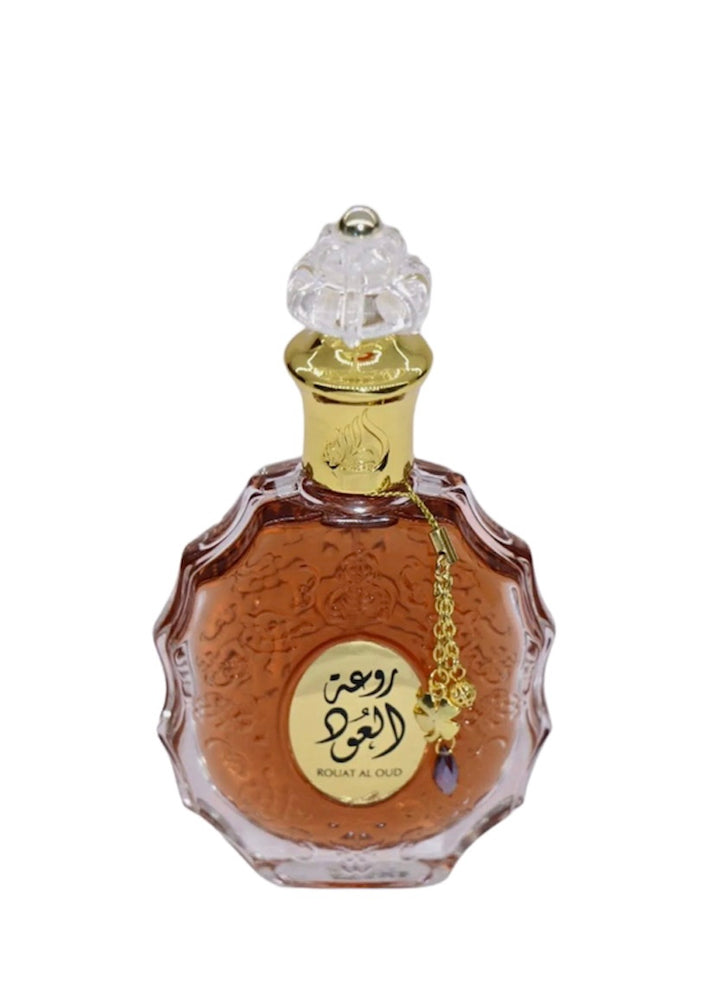 Lattafa Rouat Al Oud for Unisex Eau de Parfum Spray, 3.4 Ounce