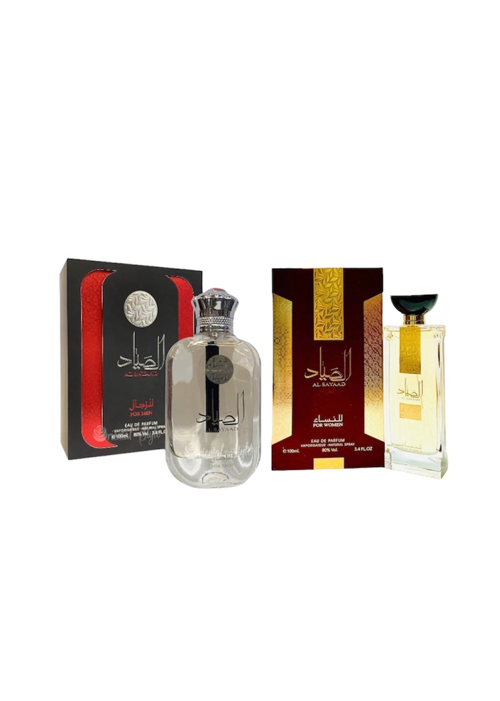 Al Sayaad Women and Men EDP Perfume 100 Ml Bundle By Ard Al Zaafaran