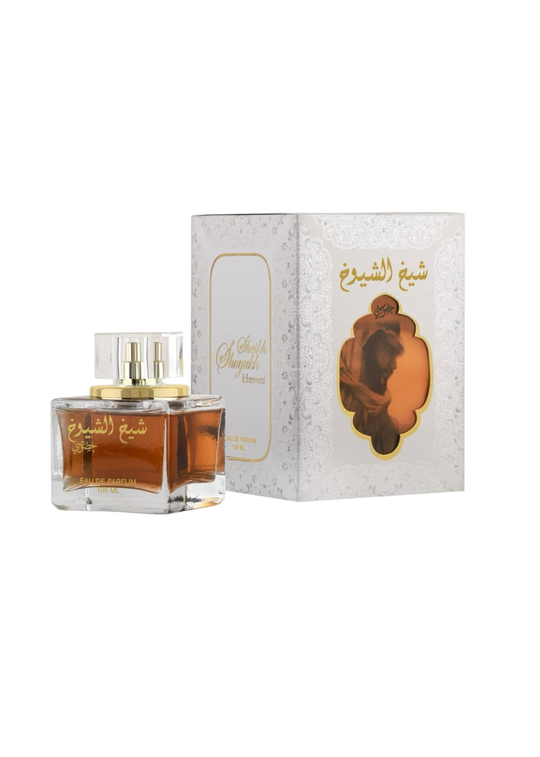 Lattafa Sheikh Al Shuyukh Khusoosi Eau de Parfum Spray For Unisex, 3.4 Ounce