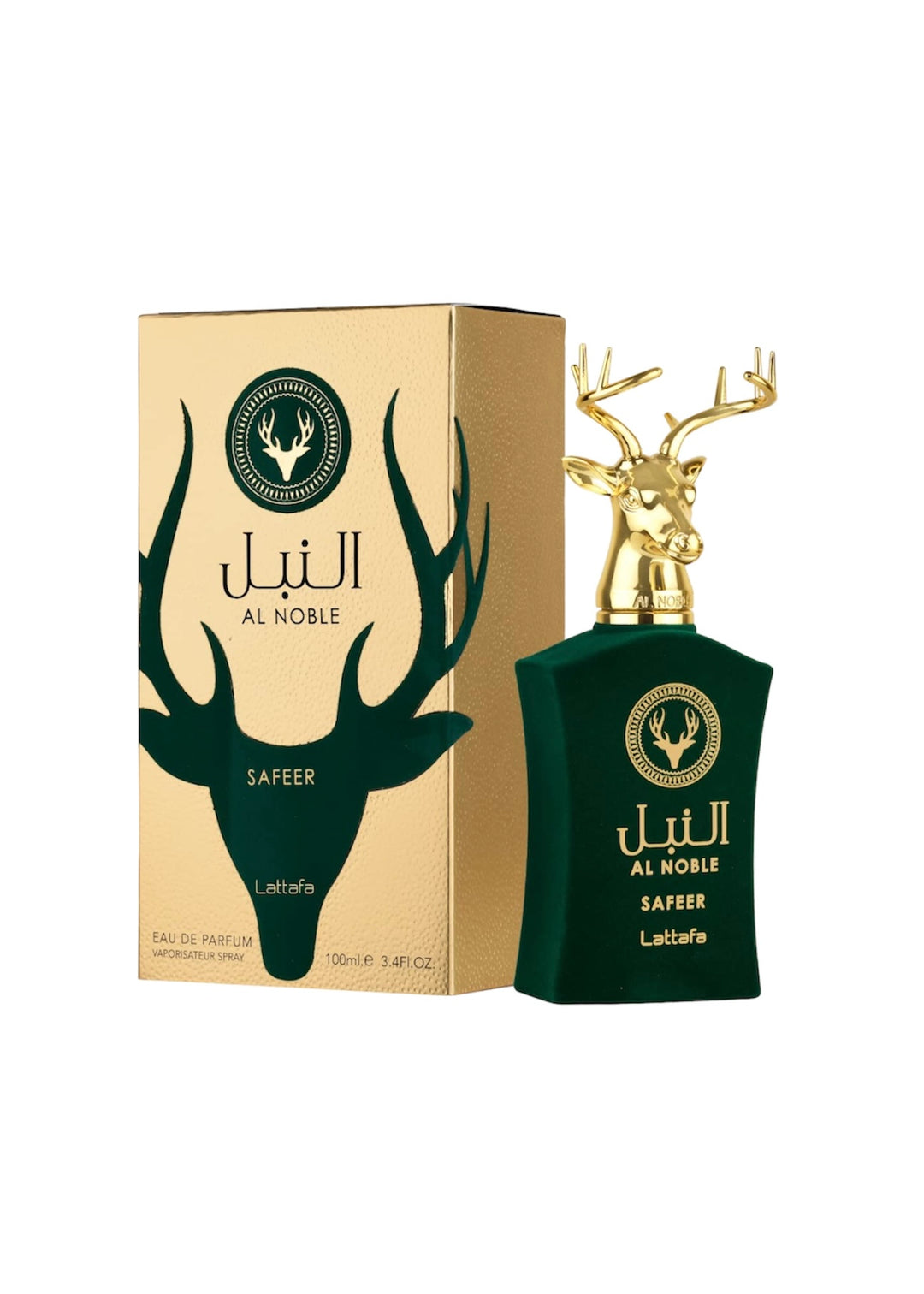 Al Noble Safeer For Unisex - EDP - 100ML (3.4Oz) By Lattafa Perfumes