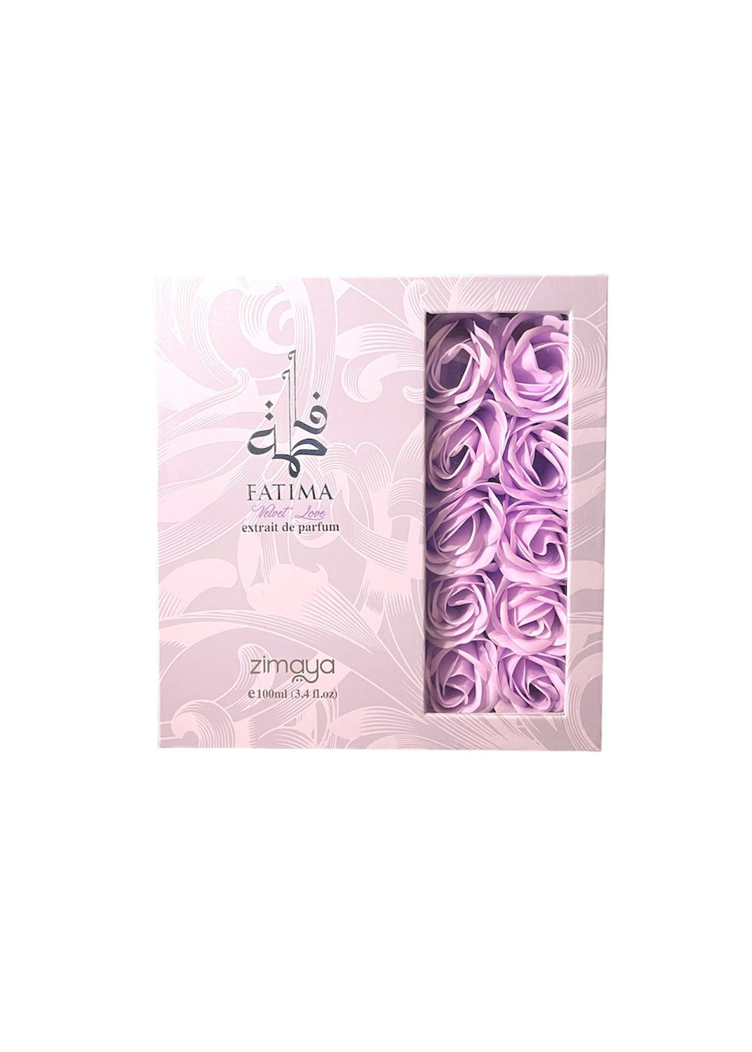 Afnan Zimaya Fatima Velvet Love Extrait de Parfum For Women, 3.4 Ounce