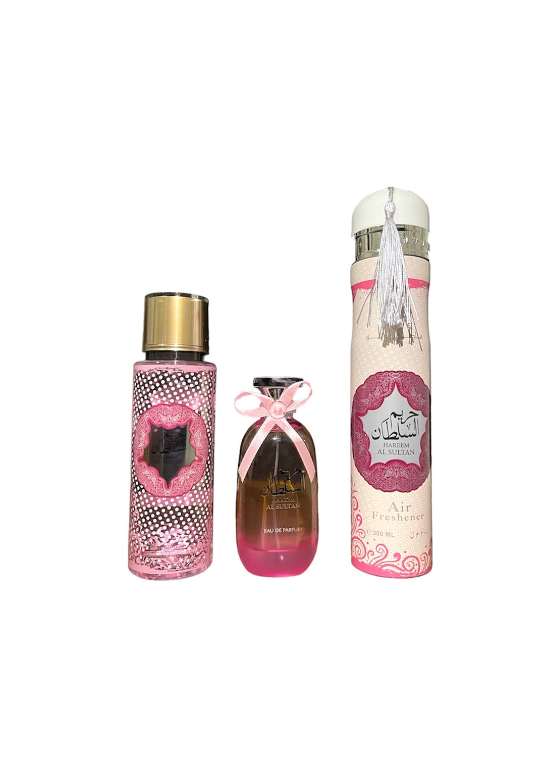 Hareem Al Sultan Collection 3-Piece Gift Set Eau De Parfum / Air Freshener / Mist By Ard Al Zaafaran