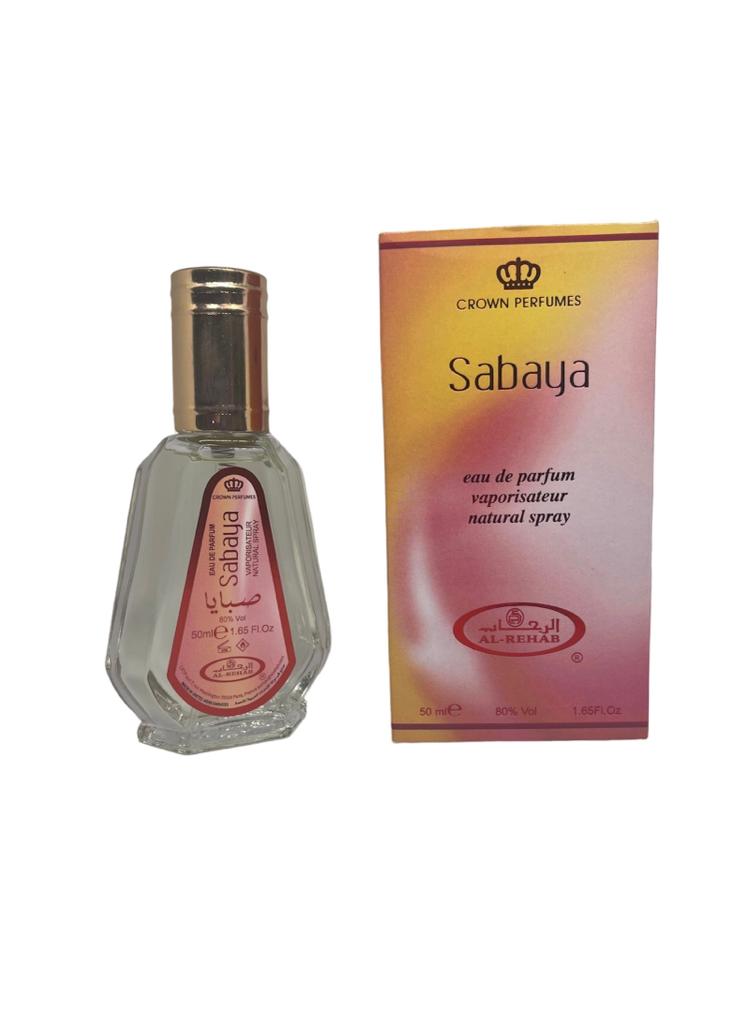 Sabaya - Eau De Perfume Natural Spray - 50 ml (1.65 fl. oz) by Al-Rehab